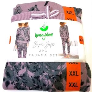 Honeydew Pajama Set XXL Amethyst Floral New